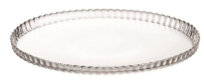 Блюдо для торта d=32 см. стекло, h=1,6 см. бортик вверх Патисери /1/6/228/360/ АКЦИЯ