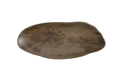 Блюдо для подачи 310*125 мм. Базальт, форма Ваго волнистый край Bonna /1/12/