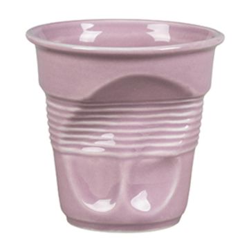Чашка 225 мл кофейная без ручки сиреневая d 8,6 см h8,5 см мятая Barista (Бариста) P.L. [6]