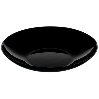Тарелка d=260 мм. глубокая 1200 мл. h=46 мм. Эволюшн Блэк /1/6/24/ АКЦИЯ