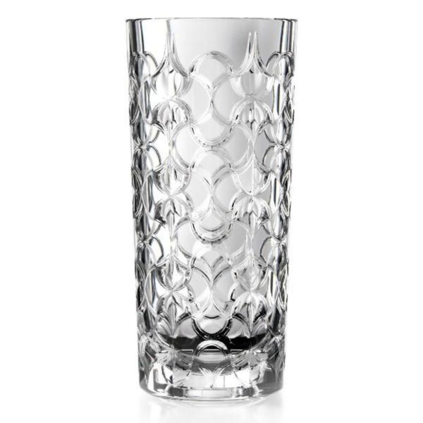 Ваза для цветов h28 см d 12,5 см хруст. стекло "Arabesque" RCR Cristalleria Italiana