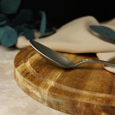 Ложка столовая 20,2 см матовая с золотом Lord Vintage Style P.L. Proff Cuisine [12]