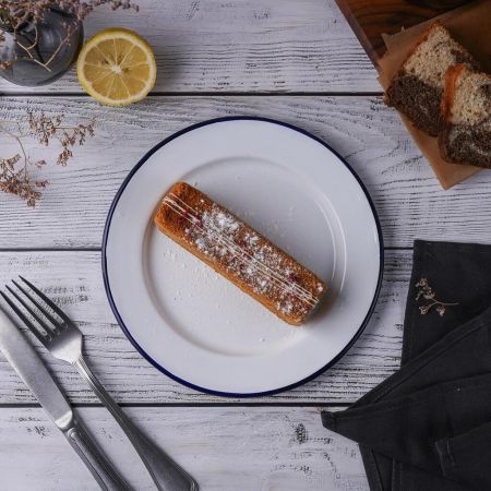 Тарелка d 20,5 см h1,7 см Blue Rim эмалированая сталь SUNNEX [1]