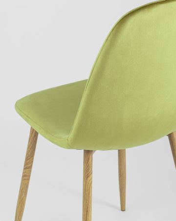 Стул Валенсия велюр фисташковый