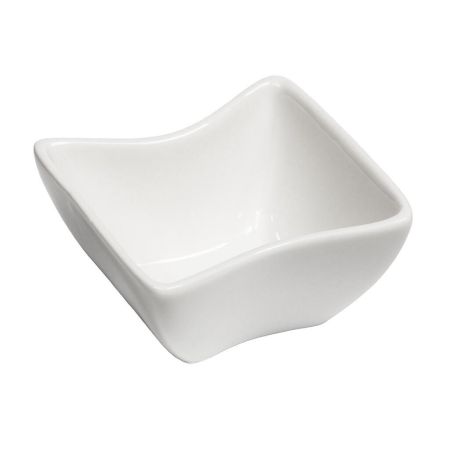Соусник 80 мл 8*8 см h4,2 см Mini Mix белый фарфор P.L. Proff Cuisine [6]