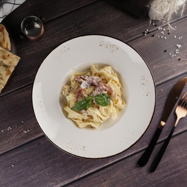 Тарелка глубокая 300 мл d 27 см h6 см Grace Noble [1]