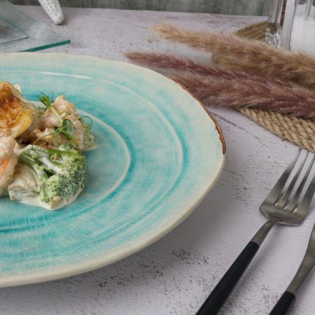 Тарелка d 26,5 см h3 см Sea Blue Frutti di Mare P.L. [1]