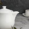 Чайник 700 мл d 11,5 см h10,4 см белый фарфор P.L. Proff Cuisine [1]
