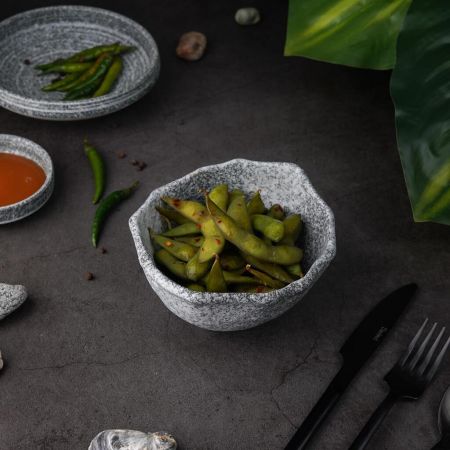 Салатник 350 мл d 14,5 см h7,5 см Wave Up Stone Untouched Taiga P.L. Proff Cuisine [6]