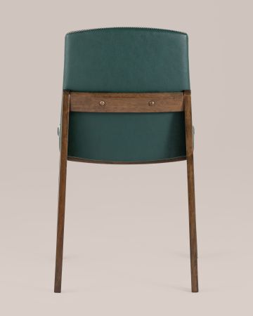 Стул LOKI экокожа зеленый 2 шт.