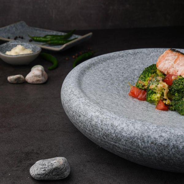 Блюдо круглое d 28,2 см h6,2 см Stone Untouched Taiga P.L. Proff Cuisine [1]