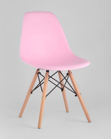 Стул Eames DSW розовый