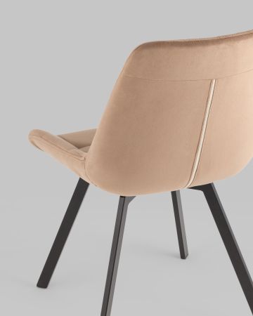 Стул вращающийся Флекс велюр капучино