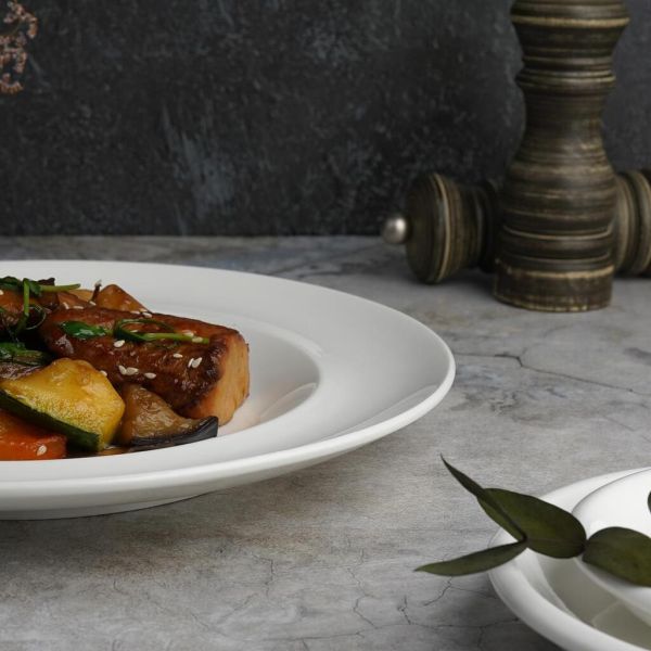 Тарелка d 30,5 см белая фарфор P.L. Proff Cuisine [6]