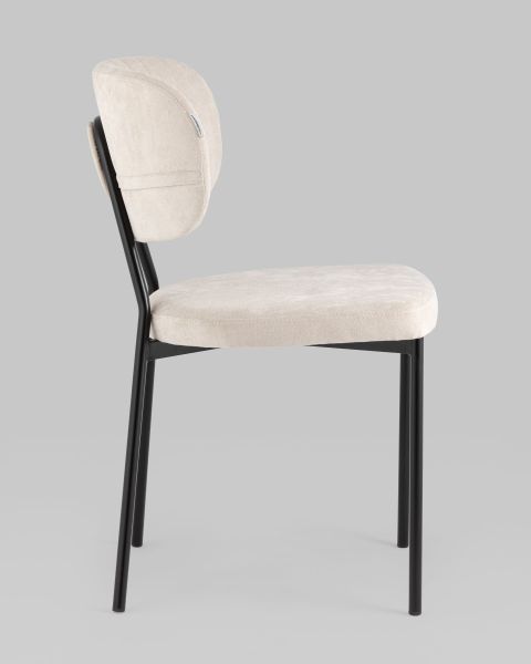 Стул Ханна велюр бежевый