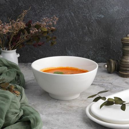 Салатник 850 мл d 17,5 см h8,5 см белый фарфор P.L. Proff Cuisine [6]