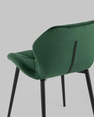 Стул Эдвин велюр зелёный