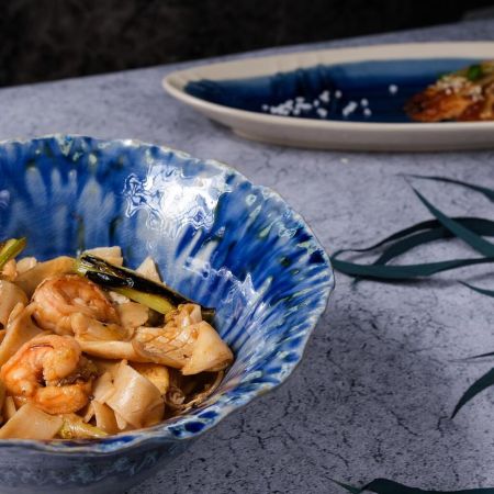 Салатник 925 мл d 19,5/6 см h9 см Dark Purple Northern Blue Flower Frutti di Mare P.L. [1]