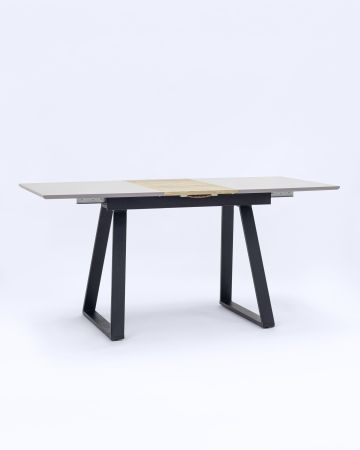 Стол обеденный Детройт раскладной 120-160*80 серый