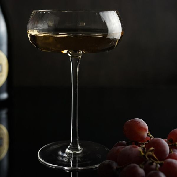 Рюмка коктейльная 270 мл Маргарита "Zie Optical" d 9 см h16,5 см оптические грани P.L. - BarWare [4]