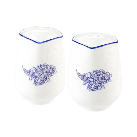 Набор для специй 2 предмета Солонка/Перечница d 5,1 см h7,3 см Sea Flower P.L. Proff Cuisine [1]