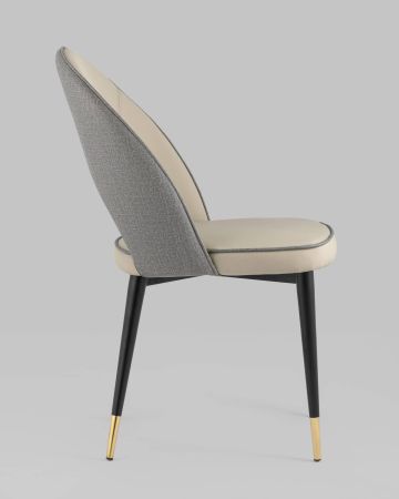 Стул Сохо экокожа серый