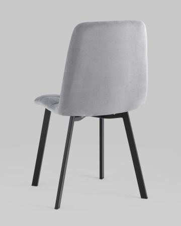 Стул Oliver Square велюр серый