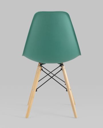 Стул Eames Style DSW серо-зеленый x4