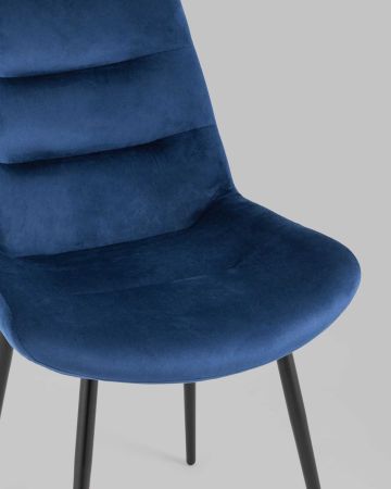 Стул Остин велюр синий