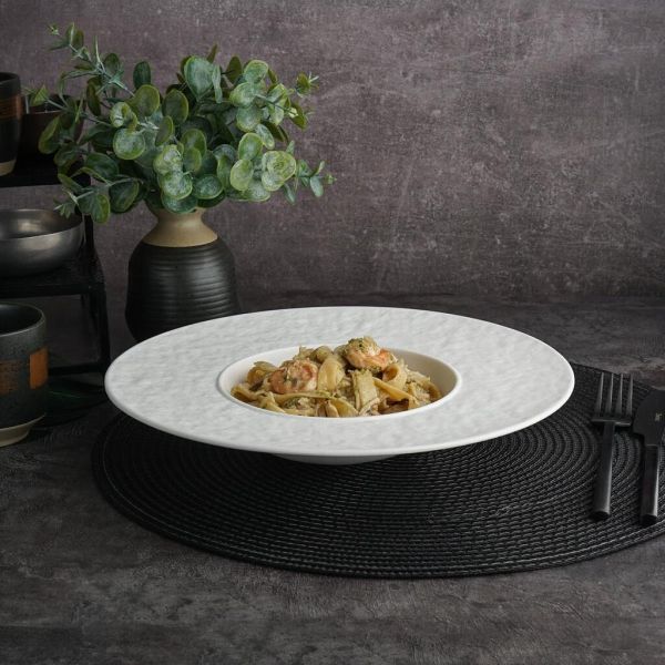 Тарелка глубокая 320 мл d 27,7 см h4,3 см для пасты White Matt Panasia P.L. Proff Cuisine [3]