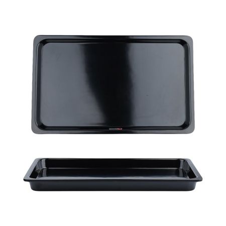 Гастроемкость 1/1 h40 мм пластик меламин 520*317*40 мм 5 л Black P.L. Proff Cuisine