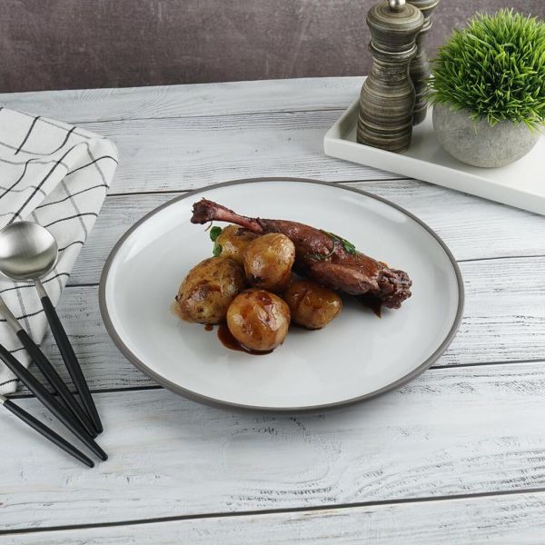 Тарелка d 27 см Evolution Blanc P.L. Proff Cuisine [1]