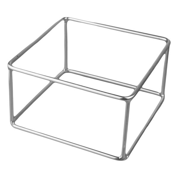 Подставка фуршетная стойка 18*18 см h13 см квадрат прут нерж. P.L. Proff Cuisine