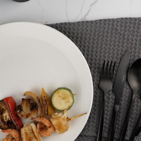 Тарелка d 25,5 см без борта белая фарфор P.L. Proff Cuisine [6]