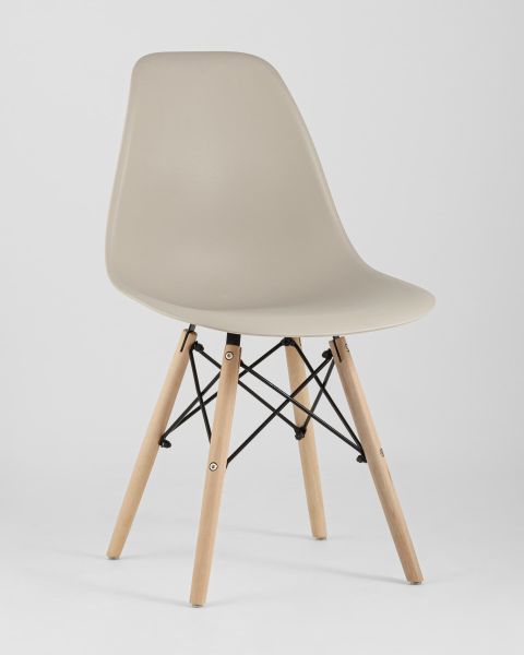 Стул Eames Style DSW бежевый