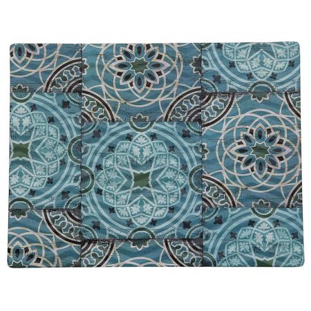 Блюдо 32,5*25*1,7 см прямоуг. Damask Blue пластик меламин P.L. Proff Cuisine