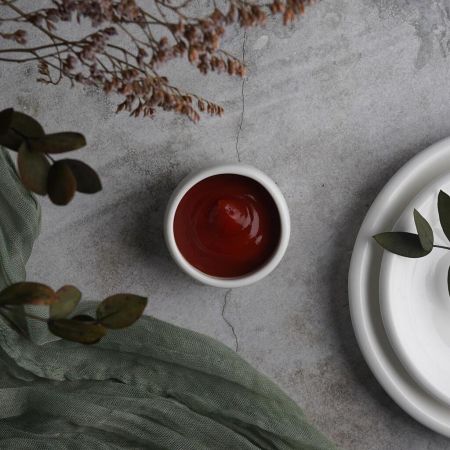 Соусник  35 мл d 5,3 см h3,5/3 см круглый белый фарфор P.L. Proff Cuisine [20]