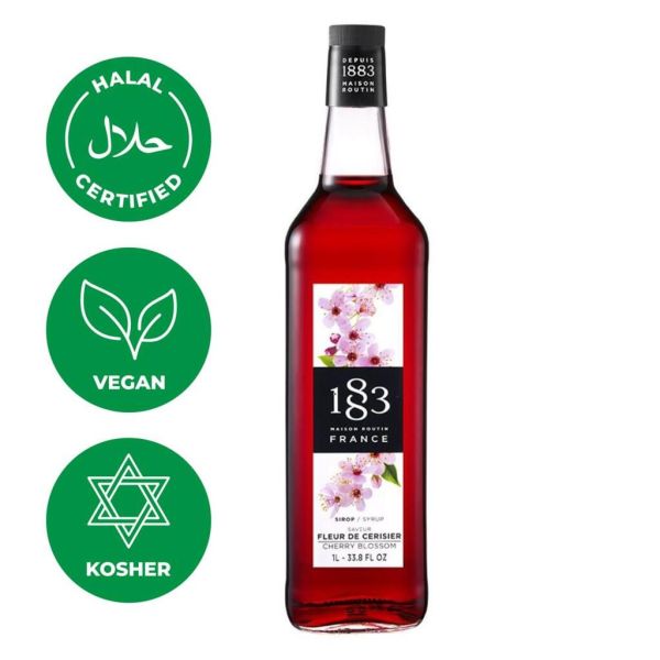 Сироп Цветок вишни 1л 1883 Maison Routin