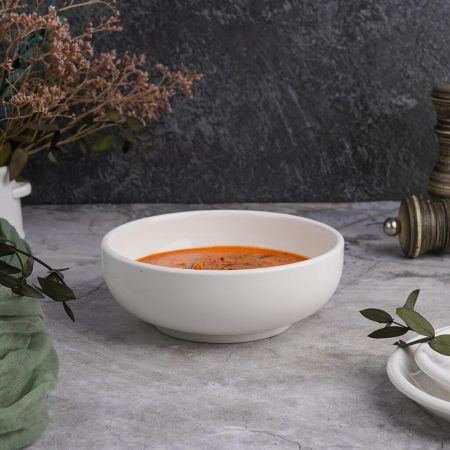 Салатник  500 мл d 15 см h5,3 см белый фарфор P.L. Proff Cuisine [4]
