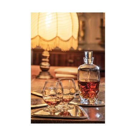 Графин 1,1 л штоф с крышкой хр. стекло d 10,1 см h25,1 см Alkemist RCR [1]