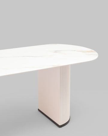 Стол обеденный Opera 180х90 белый