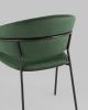 Стул Бруно велюр зелёный