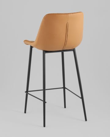 Стул барный Arch экокожа коричневый