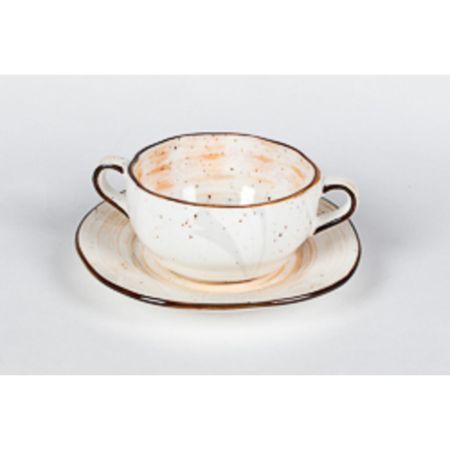 Бульонная пара 300 мл d 10,2 см h5,6 см Desert Fusion P.L. Proff Cuisine [4]