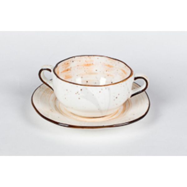 Бульонная пара 300 мл d 10,2 см h5,6 см Desert Fusion P.L. Proff Cuisine [4]