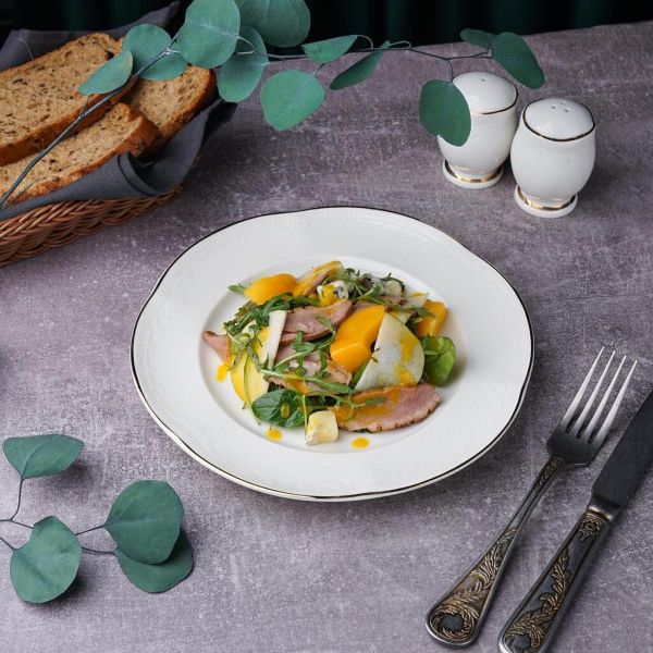 Тарелка d 23 см Gold Aristocrat Noble [6]