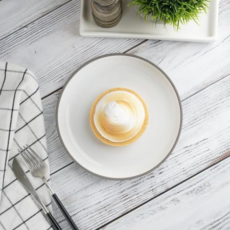 Тарелка d 21 см Evolution Blanc P.L. Proff Cuisine [6]