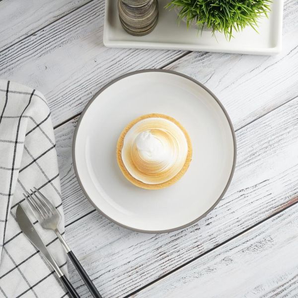 Тарелка d 21 см Evolution Blanc P.L. Proff Cuisine [6]