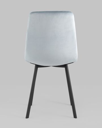 Стул Chilly велюр серо-голубой