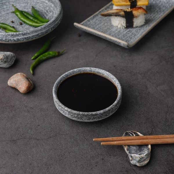 Соусник 60 мл d 8,8 см h2,3 см круглый Stone Untouched Taiga P.L. Proff Cuisine [1]